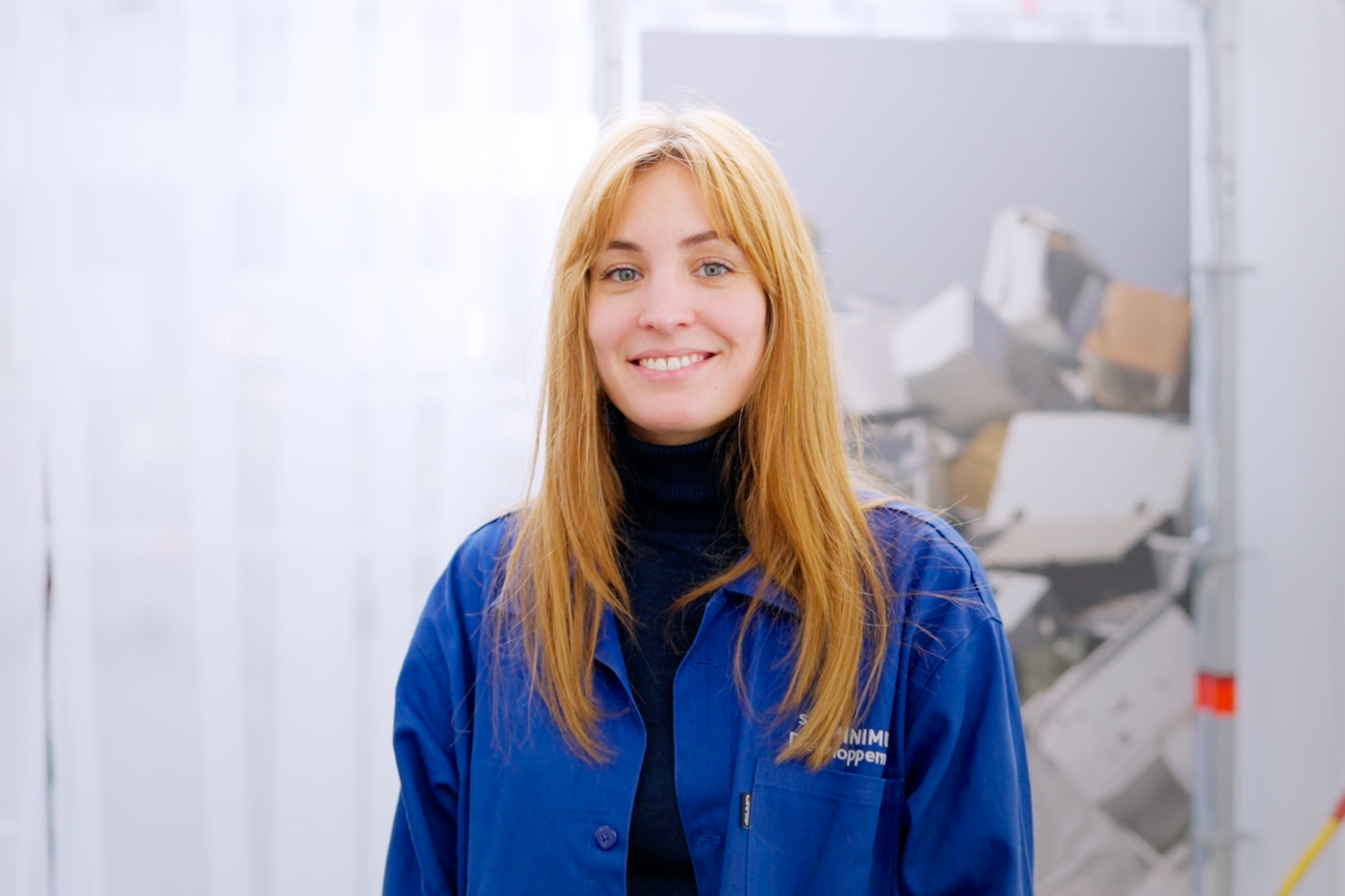 Photo d'une designer du salon Maison et Objets